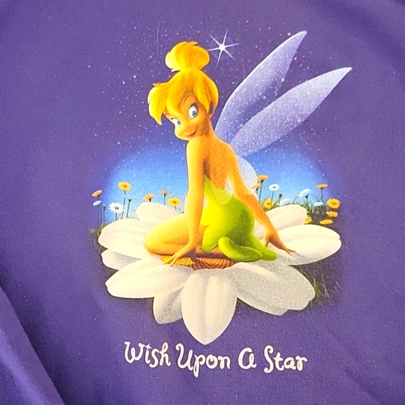Vintage 90s Disney Tinkerbell Sweatshirt, Adult sz XL - Picture 2 of 5